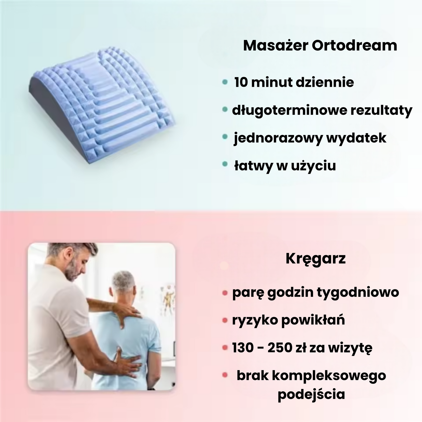 Ortodream - rozciągacz pleców